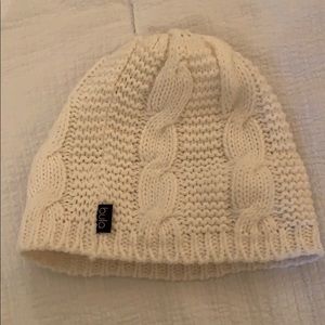 bula knit hat - cream colored